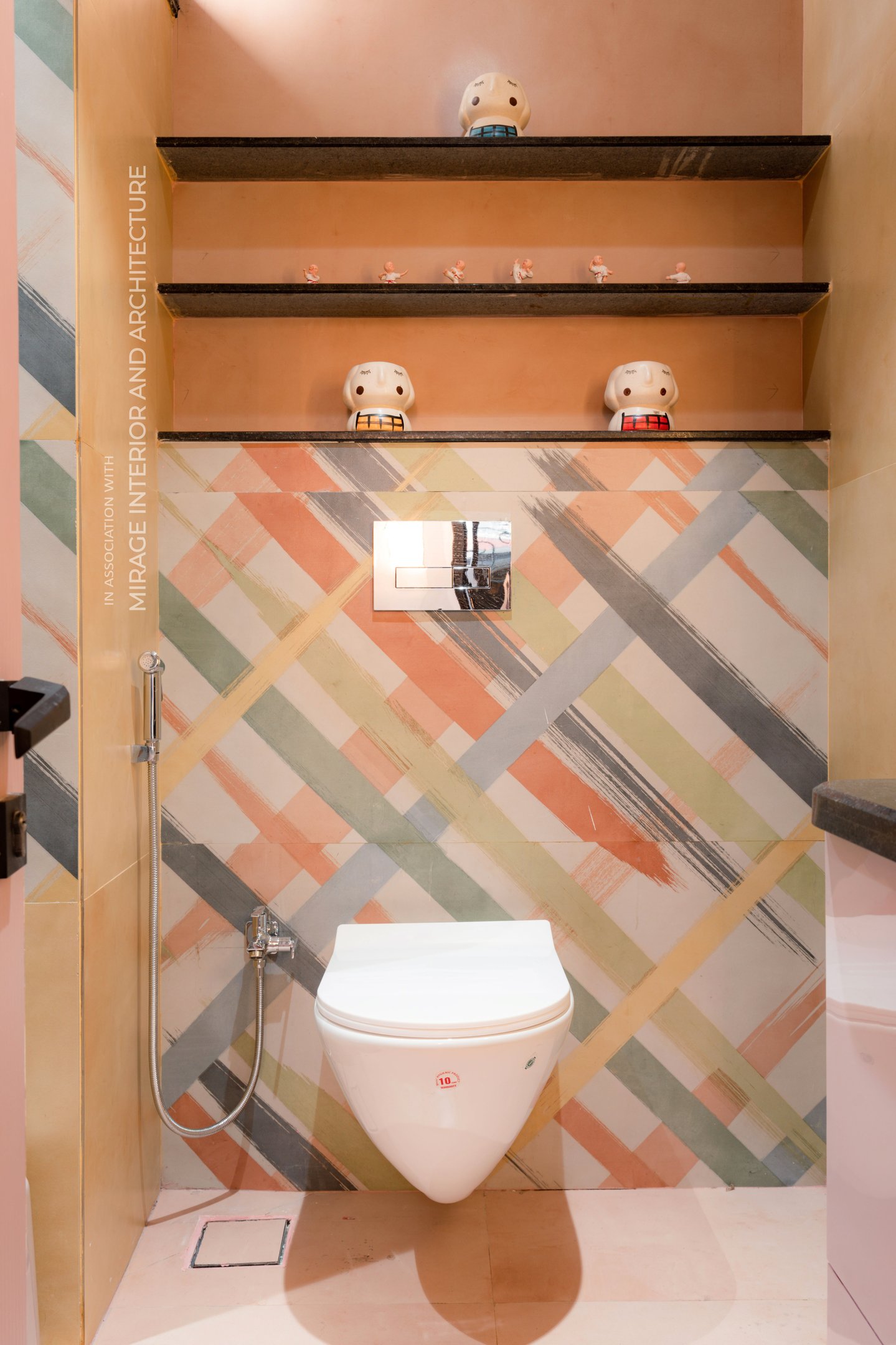 3BHK Bungalow Renovation - Interior Hues at Nagpur - 3bhk Interior Bungalow Bathroom Design Mirage Interior And Architecture Nagpur 10 M2WB6ROlGwSQ9LV4