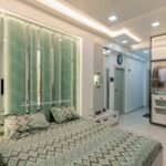 3bhk Interior Bungalow Master Bedroom Mirage Interior And Architecture Nagpur 2 MeP5NzW1ZgUGJaMn 150x150