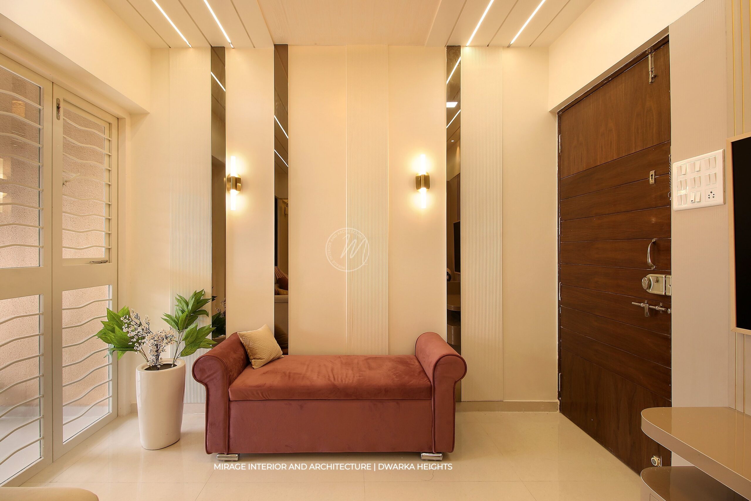 2BHK - New Neutral Beige Undertones Interior Pune Dwarka Living Interior 4 Mirage Interior And Architecture Mirror Work M7VM2rjOz4IjMxxr Scaled